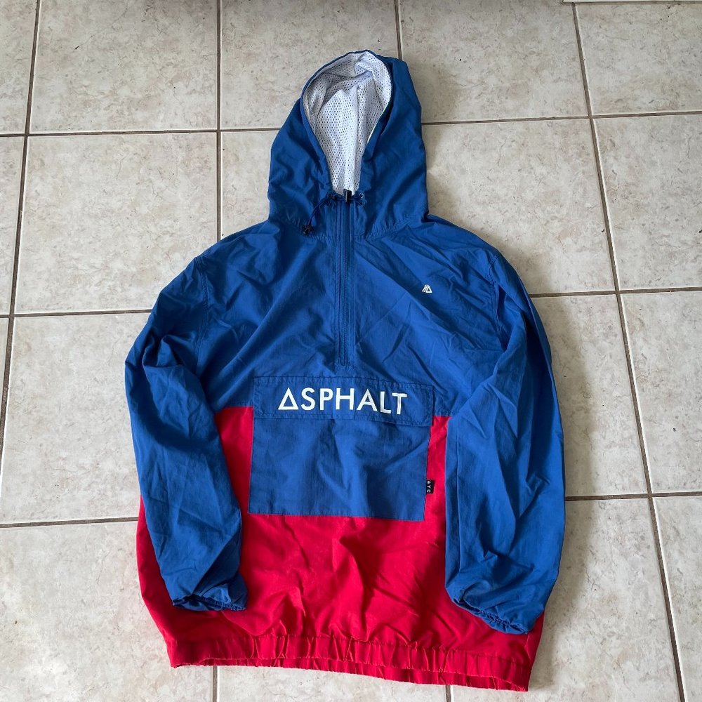 ASPHALT COLOR BLOCK WINDBREAKER